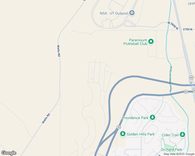 map of restaurants, bars, coffee shops, grocery stores, and more near 2867 Vervain Lane in Saratoga Springs