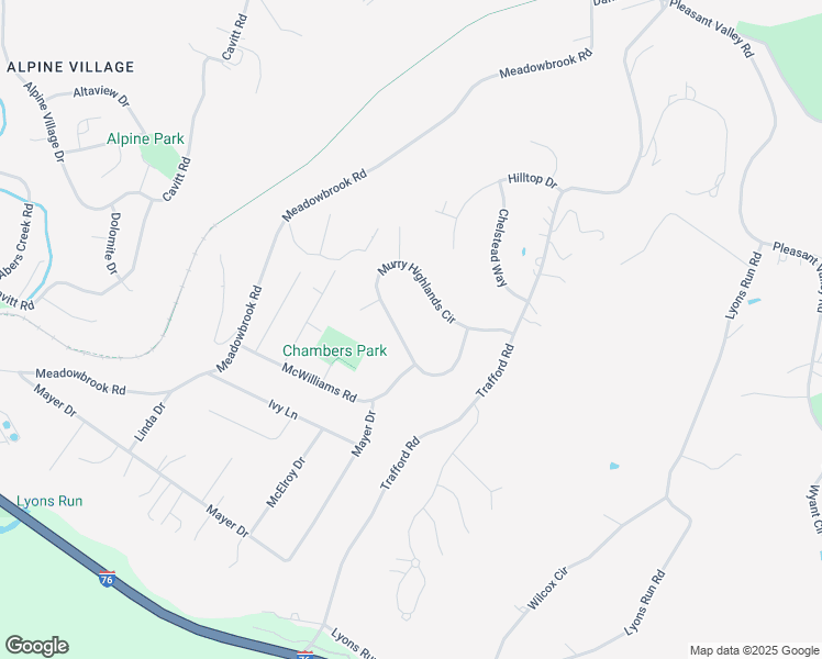 map of restaurants, bars, coffee shops, grocery stores, and more near 3912 Murry Highlands Cir in Murrysville
