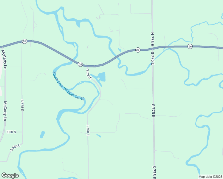 map of restaurants, bars, coffee shops, grocery stores, and more near 131 South 750 East in Lafayette