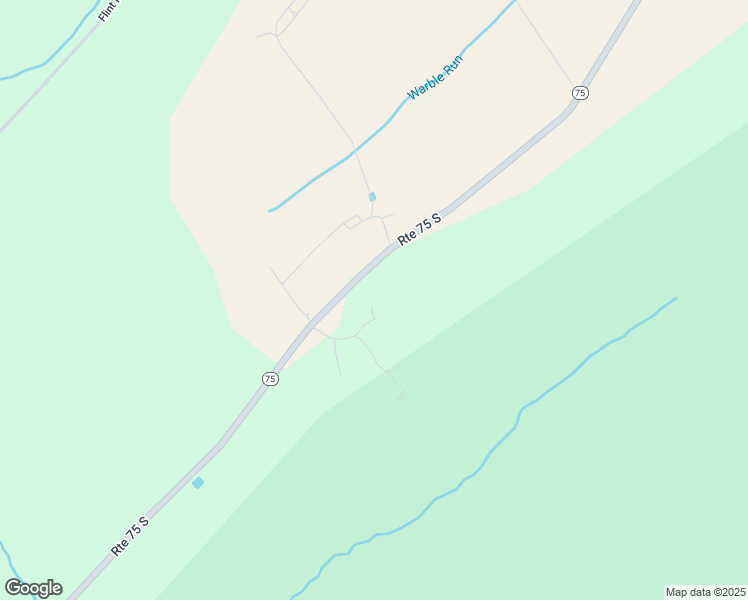 map of restaurants, bars, coffee shops, grocery stores, and more near 152 Chestnut Lane in Honey Grove