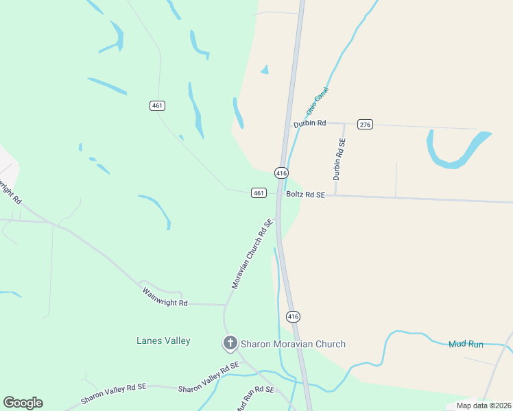 map of restaurants, bars, coffee shops, grocery stores, and more near 4208 Schumacher Hollow Road Southeast in New Philadelphia