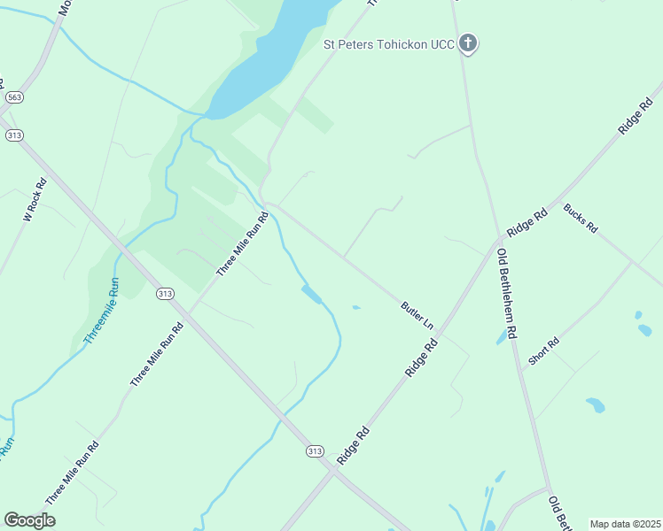 map of restaurants, bars, coffee shops, grocery stores, and more near 1230 Butler Lane in Perkasie