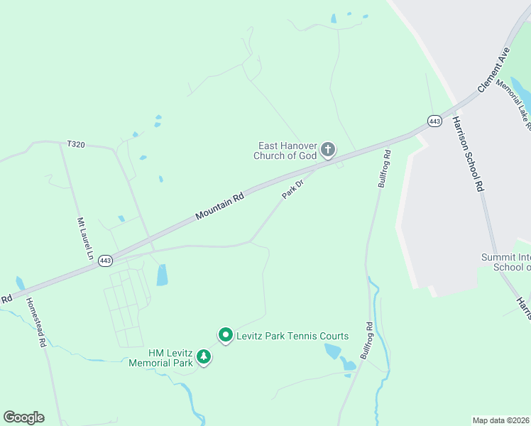 map of restaurants, bars, coffee shops, grocery stores, and more near 33 Park Drive in Grantville