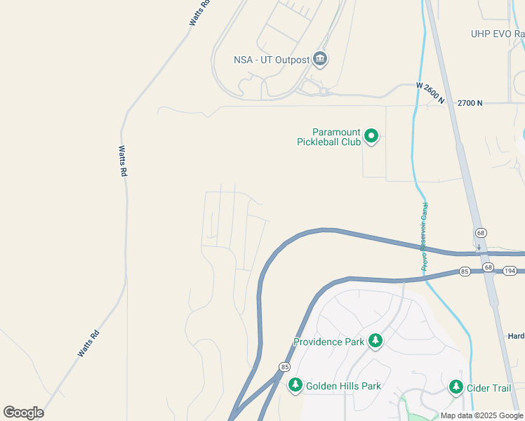 map of restaurants, bars, coffee shops, grocery stores, and more near 597 Salvia Drive in Saratoga Springs