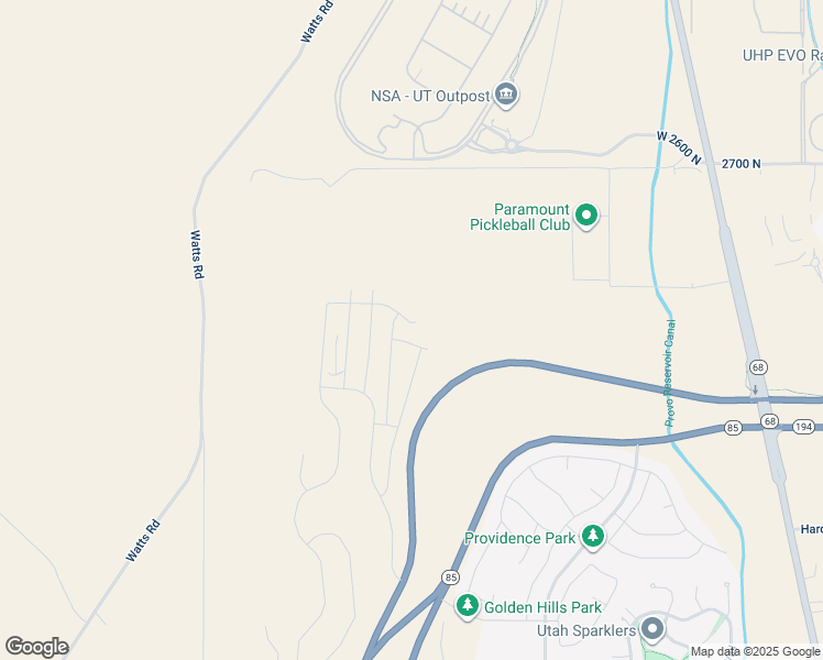 map of restaurants, bars, coffee shops, grocery stores, and more near 601 Salvia Drive in Saratoga Springs