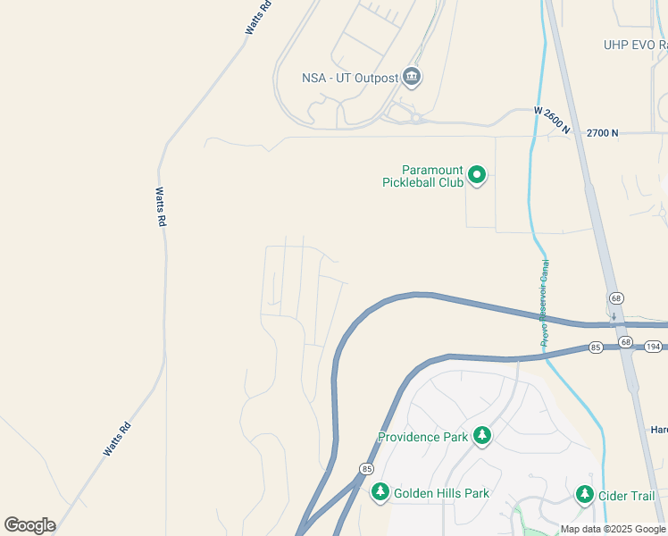 map of restaurants, bars, coffee shops, grocery stores, and more near 603 Salvia Drive in Saratoga Springs