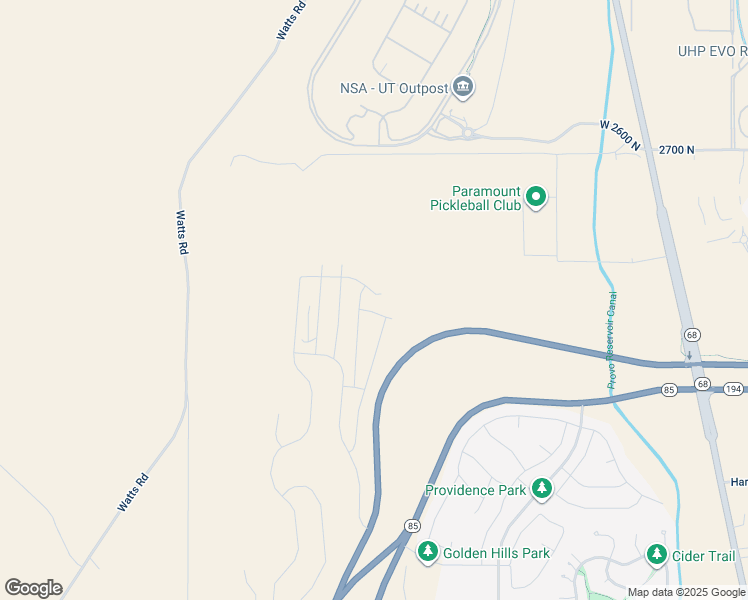 map of restaurants, bars, coffee shops, grocery stores, and more near 607 Salvia Drive in Saratoga Springs