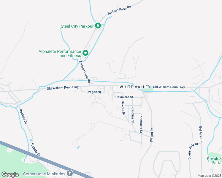 map of restaurants, bars, coffee shops, grocery stores, and more near in Murrysville