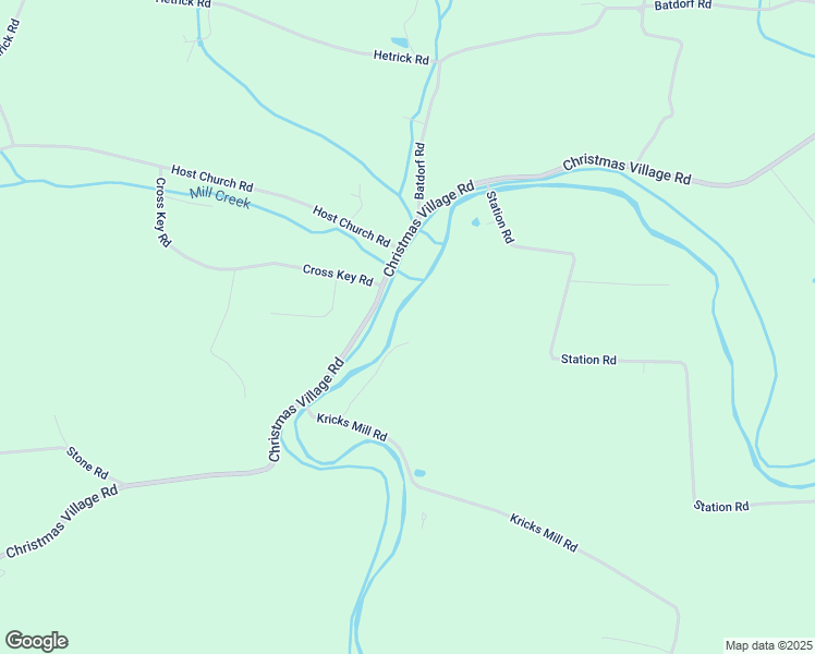 map of restaurants, bars, coffee shops, grocery stores, and more near 45 Krickelwood Lane in Womelsdorf