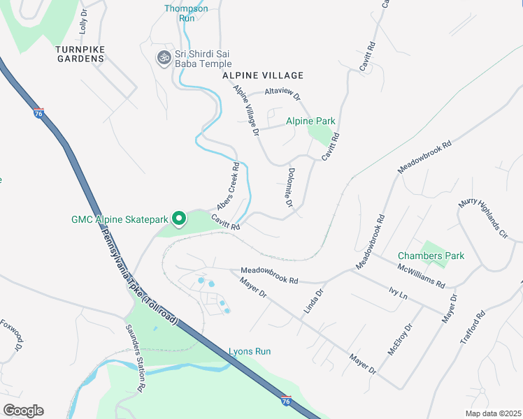 map of restaurants, bars, coffee shops, grocery stores, and more near 1331 Cavitt Road in Monroeville