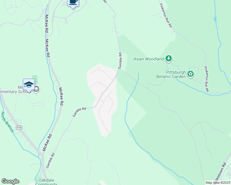 map of restaurants, bars, coffee shops, grocery stores, and more near 140 Holly Hill Drive in Oakdale