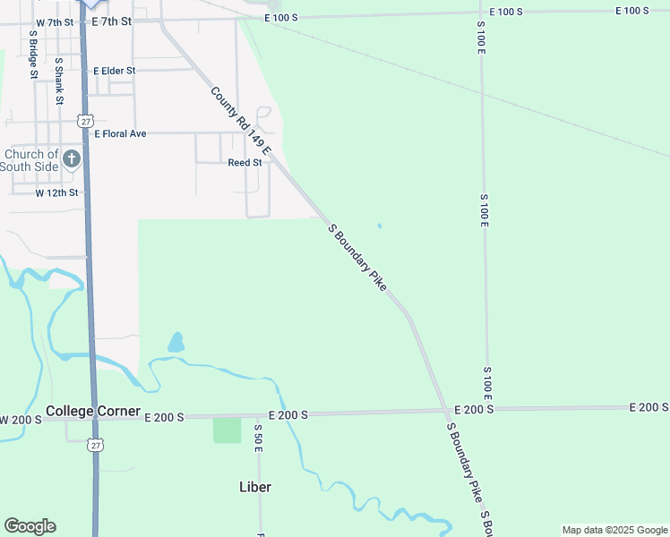 map of restaurants, bars, coffee shops, grocery stores, and more near 1352 South Boundary Pike in Portland