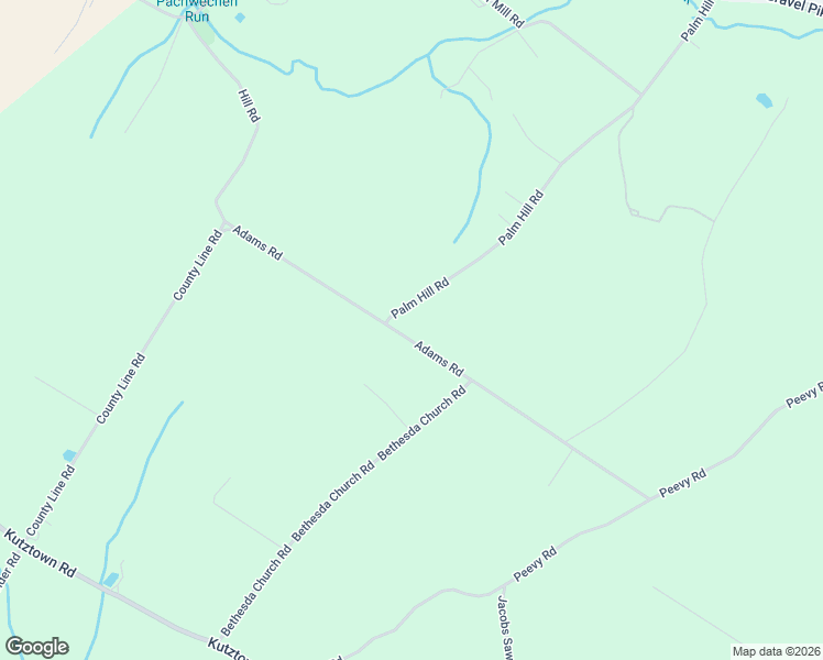 map of restaurants, bars, coffee shops, grocery stores, and more near 2061 Adams Rd in East Greenville