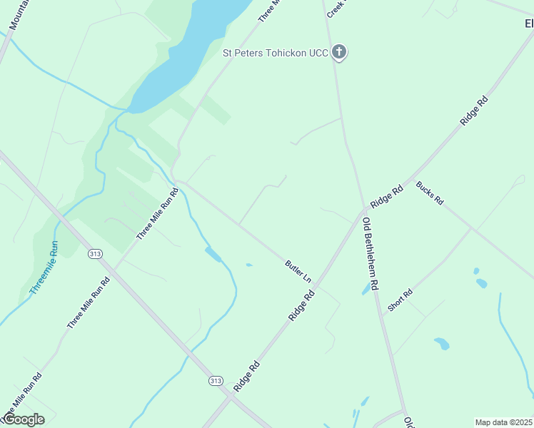 map of restaurants, bars, coffee shops, grocery stores, and more near 1211 Butler Lane in Perkasie