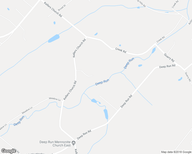 map of restaurants, bars, coffee shops, grocery stores, and more near 565 Kellers Church Road in Ottsville