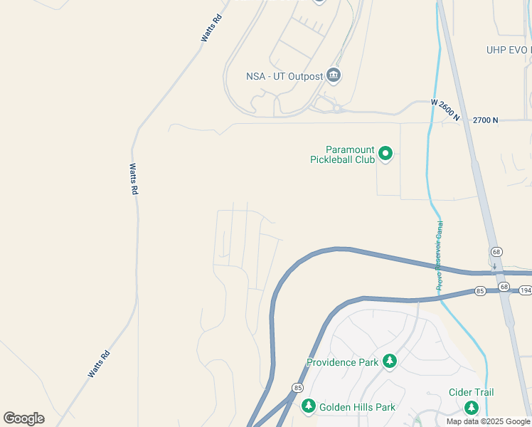 map of restaurants, bars, coffee shops, grocery stores, and more near 616 Salvia Drive in Saratoga Springs