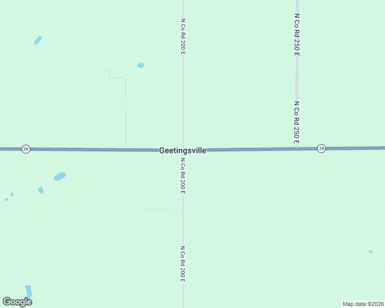 map of restaurants, bars, coffee shops, grocery stores, and more near 2037 Indiana 26 in Frankfort