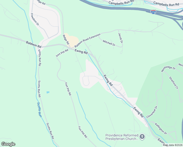 map of restaurants, bars, coffee shops, grocery stores, and more near 112 Maclaine Drive in Carnegie