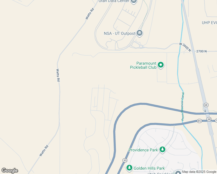 map of restaurants, bars, coffee shops, grocery stores, and more near 632 Salvia Drive in Saratoga Springs