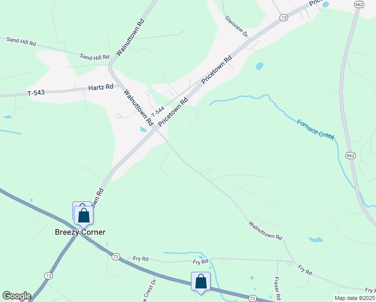 map of restaurants, bars, coffee shops, grocery stores, and more near 417 Walnuttown Road in Berks County