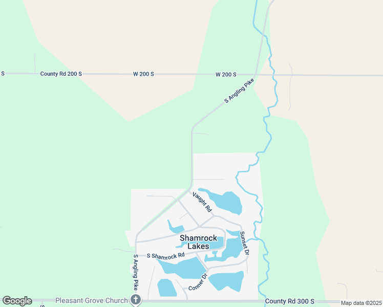 map of restaurants, bars, coffee shops, grocery stores, and more near 2420 South Angling Pike in Hartford City