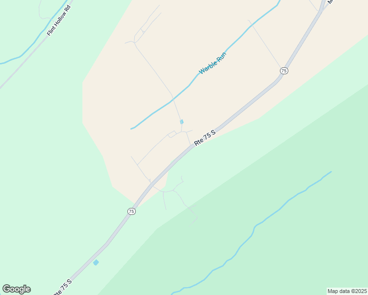 map of restaurants, bars, coffee shops, grocery stores, and more near 14427 Pennsylvania 75 in Honey Grove