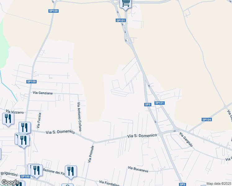map of restaurants, bars, coffee shops, grocery stores, and more near in Taranto