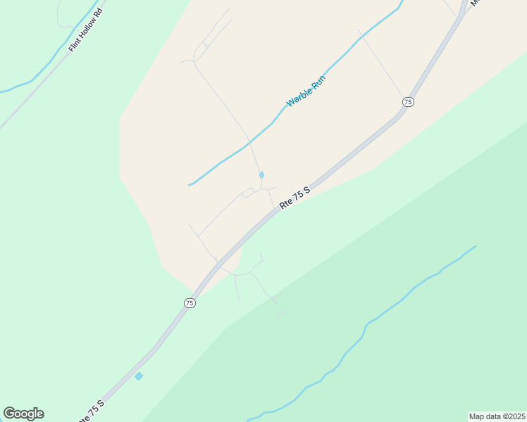 map of restaurants, bars, coffee shops, grocery stores, and more near 14427 Pennsylvania 75 in Honey Grove