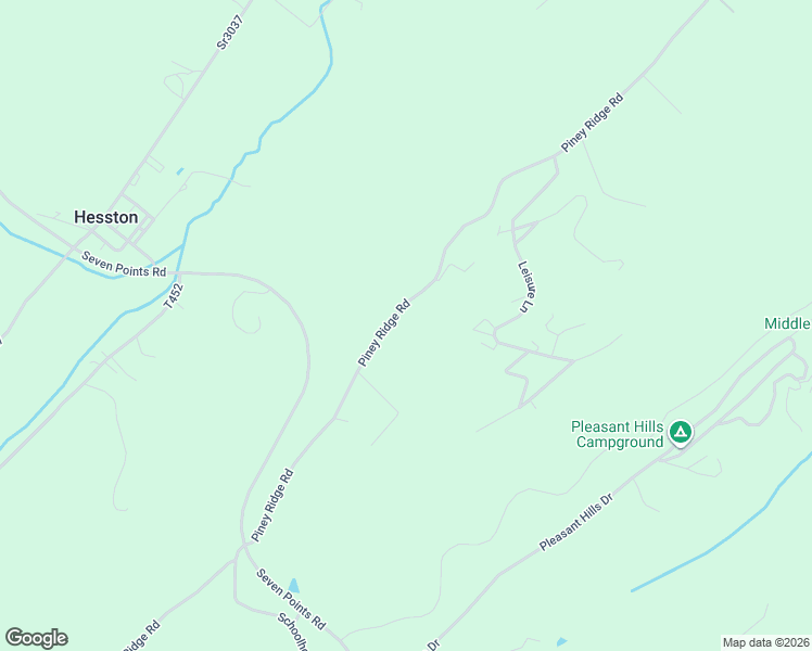 map of restaurants, bars, coffee shops, grocery stores, and more near 13677 Piney Ridge Road in Hesston