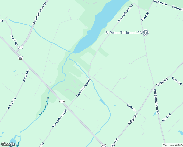 map of restaurants, bars, coffee shops, grocery stores, and more near 2501 3 Mile Road in Perkasie