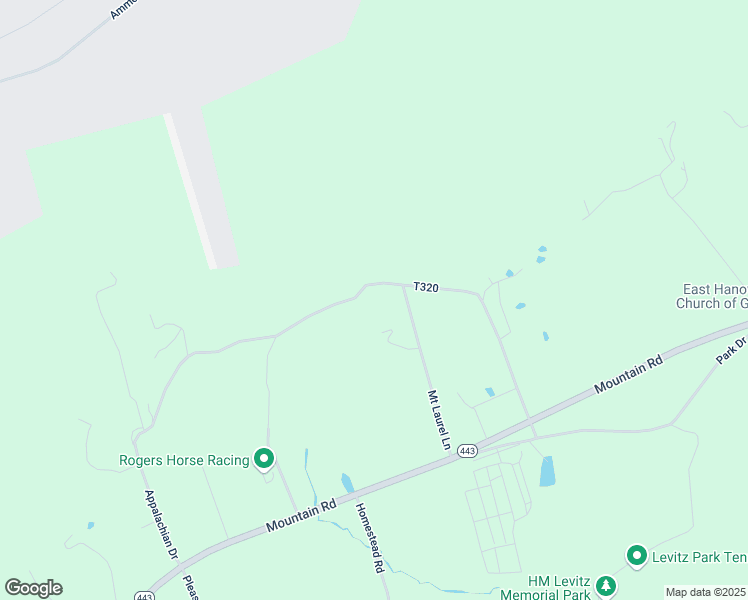 map of restaurants, bars, coffee shops, grocery stores, and more near 48 Appalachian Drive in Grantville