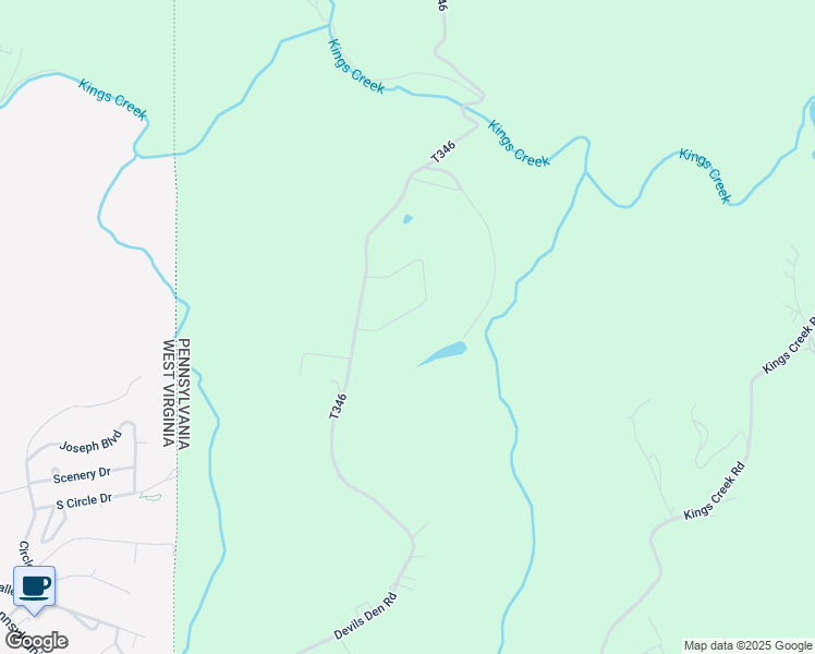 map of restaurants, bars, coffee shops, grocery stores, and more near 18 Colwell Street in Burgettstown