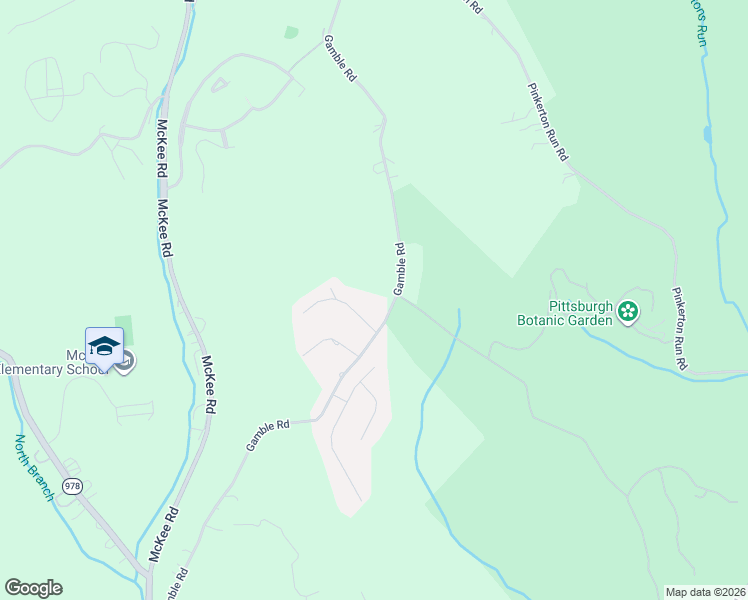 map of restaurants, bars, coffee shops, grocery stores, and more near 662 Gamble Road in Oakdale