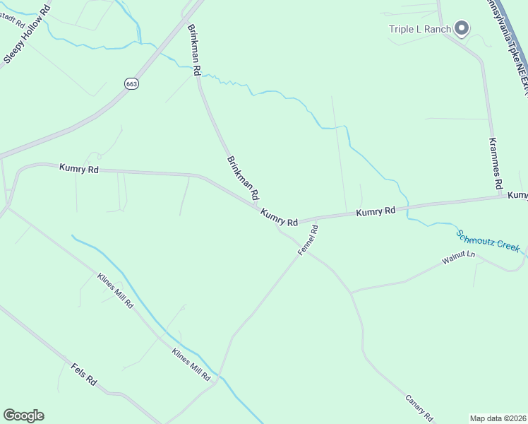 map of restaurants, bars, coffee shops, grocery stores, and more near 1561 Kumry Road in Quakertown