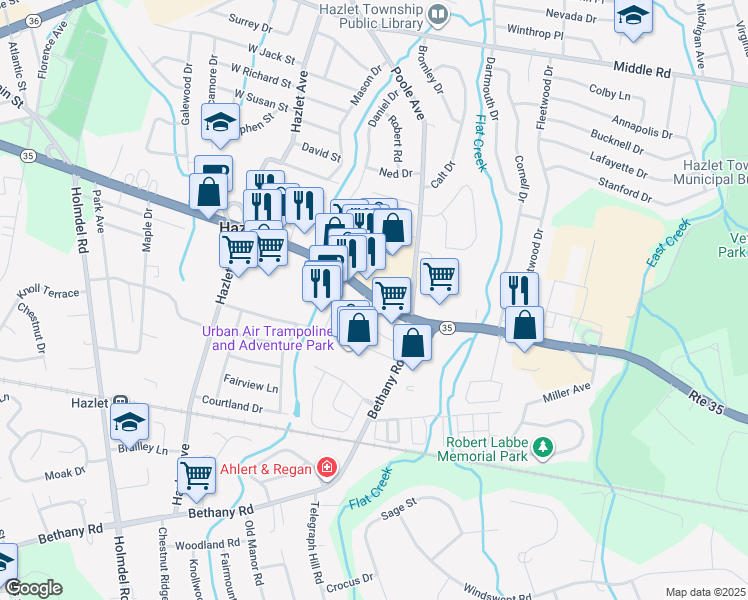 Route 35 Nj Map 3020 Route 35, Hazlet Nj - Walk Score