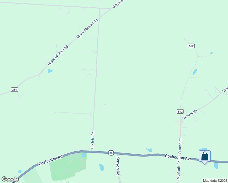 map of restaurants, bars, coffee shops, grocery stores, and more near 12600 Gilchrist Road in Mount Vernon