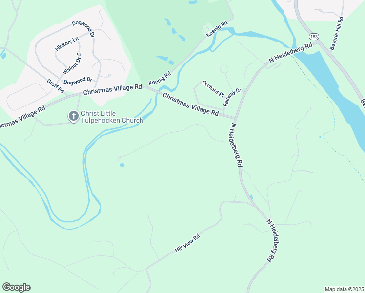 map of restaurants, bars, coffee shops, grocery stores, and more near 64 Heidelberg Court in Bernville