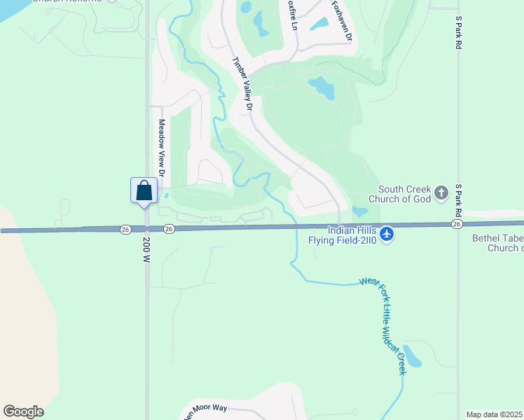 map of restaurants, bars, coffee shops, grocery stores, and more near 1696 Hogan Drive in Kokomo