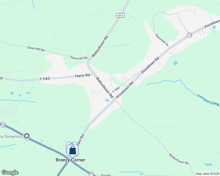 map of restaurants, bars, coffee shops, grocery stores, and more near 106 T-544 in Fleetwood