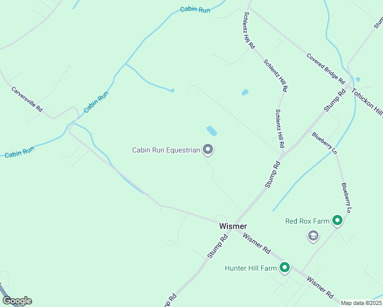 map of restaurants, bars, coffee shops, grocery stores, and more near 6439 Stump Road in Pipersville