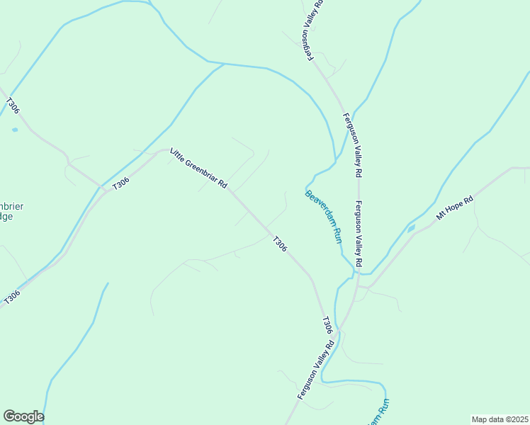 map of restaurants, bars, coffee shops, grocery stores, and more near 1325 Little Greenbriar Road in McVeytown