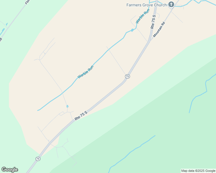 map of restaurants, bars, coffee shops, grocery stores, and more near 14813 Pennsylvania 75 in Honey Grove