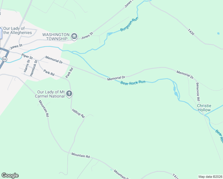 map of restaurants, bars, coffee shops, grocery stores, and more near 270 Memorial Drive in Lilly