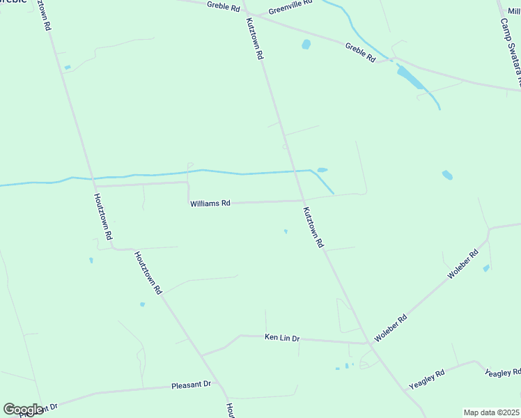 map of restaurants, bars, coffee shops, grocery stores, and more near 70 Williams Road in Myerstown