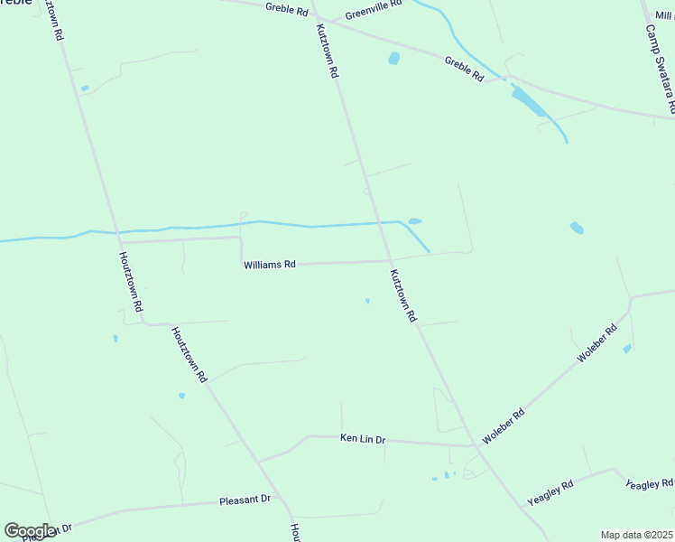 map of restaurants, bars, coffee shops, grocery stores, and more near 70 Williams Road in Myerstown