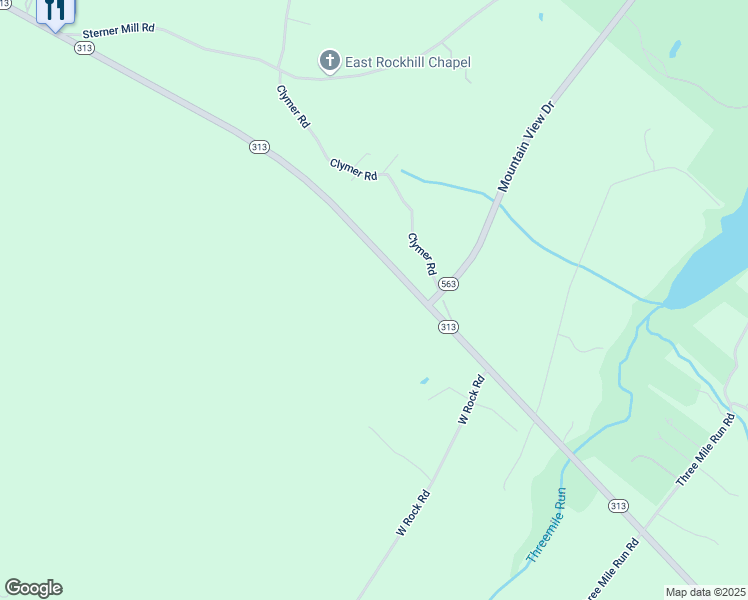 map of restaurants, bars, coffee shops, grocery stores, and more near 1942 Pennsylvania 313 in Perkasie
