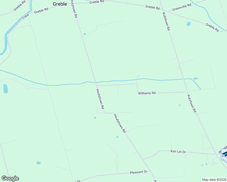map of restaurants, bars, coffee shops, grocery stores, and more near 28 Williams Road in Myerstown