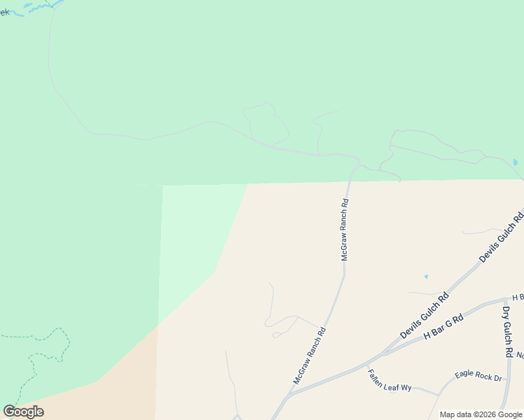 map of restaurants, bars, coffee shops, grocery stores, and more near 2101 McGraw Ranch Road in Estes Park