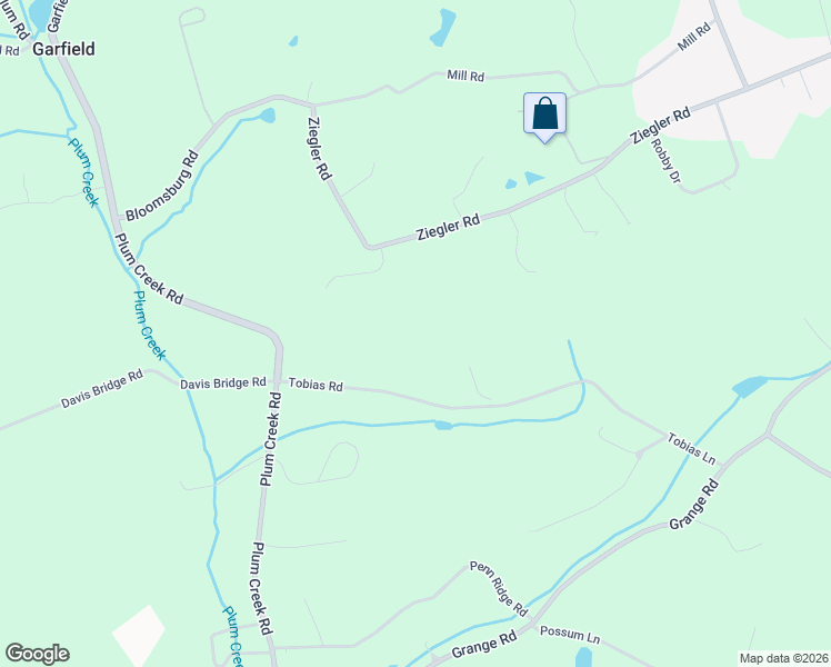 map of restaurants, bars, coffee shops, grocery stores, and more near 151 Tobias Road in Bernville