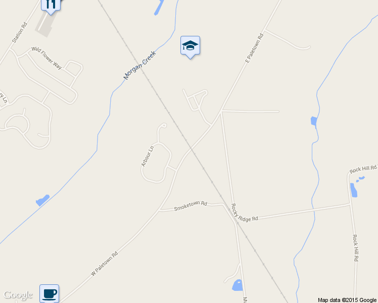 map of restaurants, bars, coffee shops, grocery stores, and more near 5 West Paletown Road in Quakertown